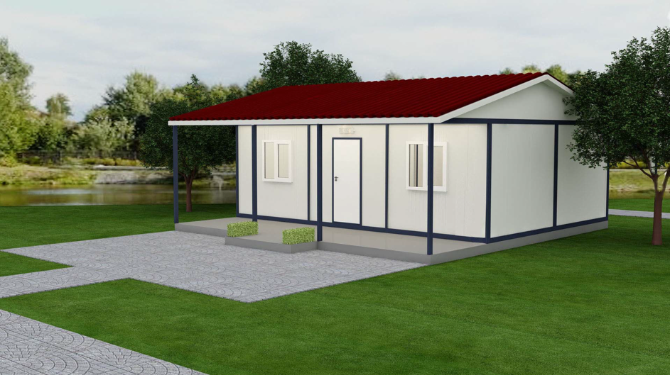 YENİ K7001 MODEL Çift Oda + Salon +Mutfak WC 